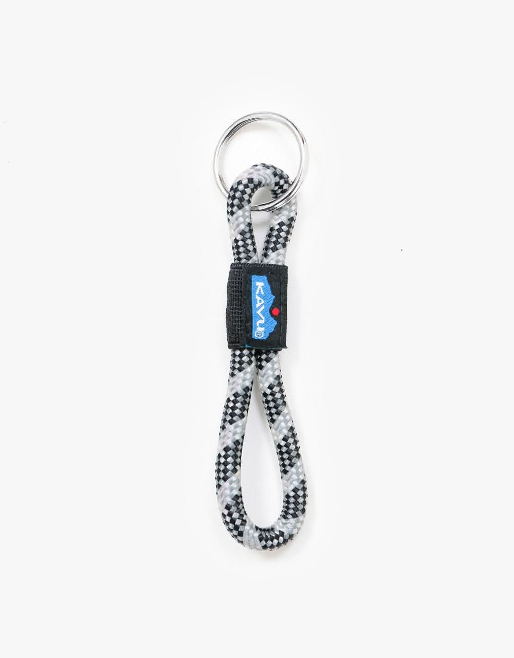 KAVU Rope Key Chain - Black Smoke