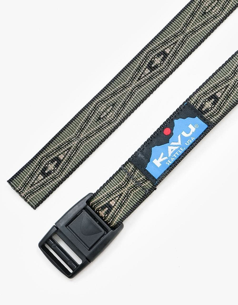 KAVU Burly Belt - Olive Path