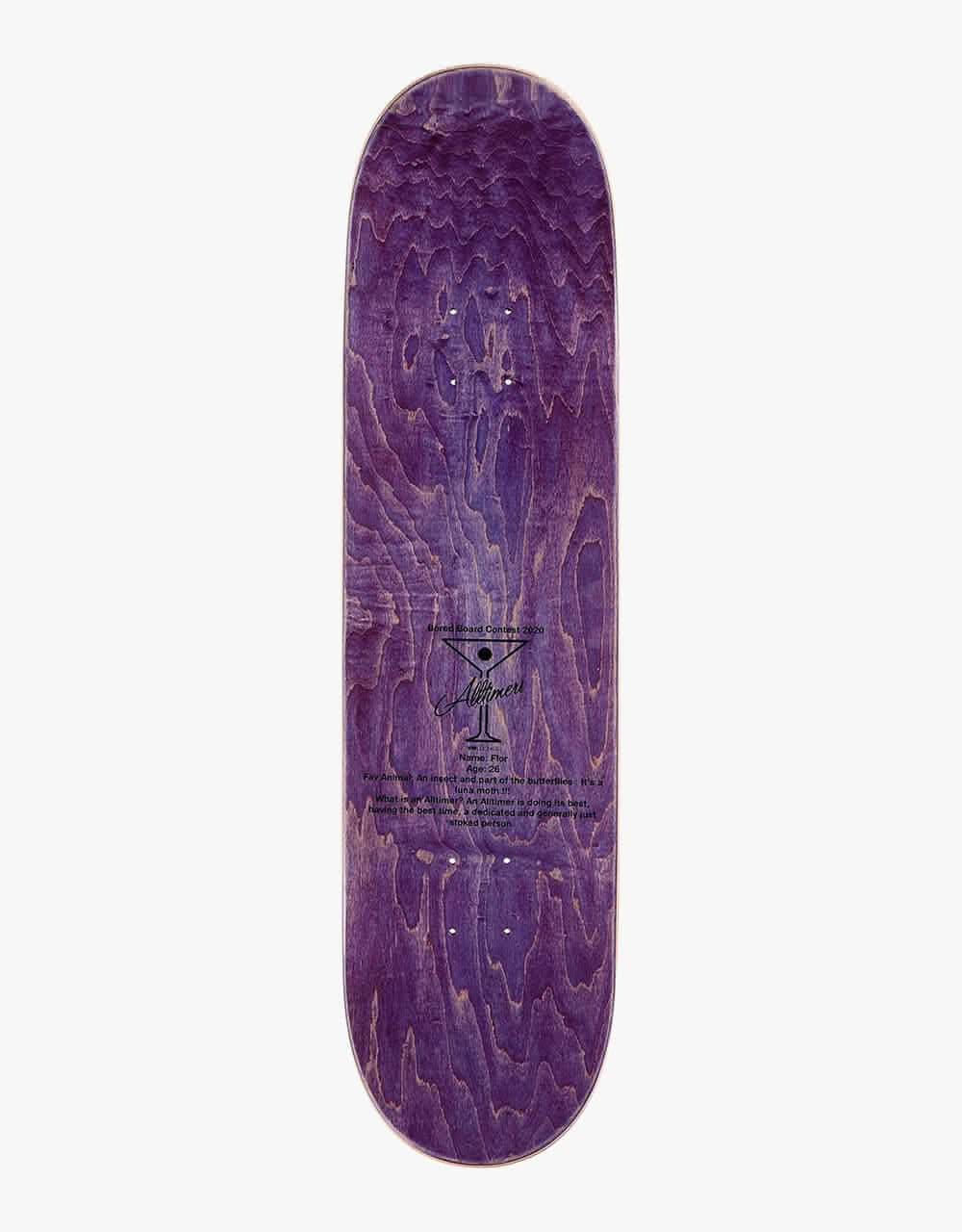 Alltimers Bored Board Flor Skateboard Deck - 8.25"