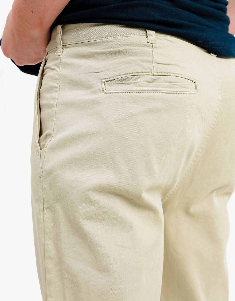 Pantalon chino coupe décontractée Route One Premium - Kaki