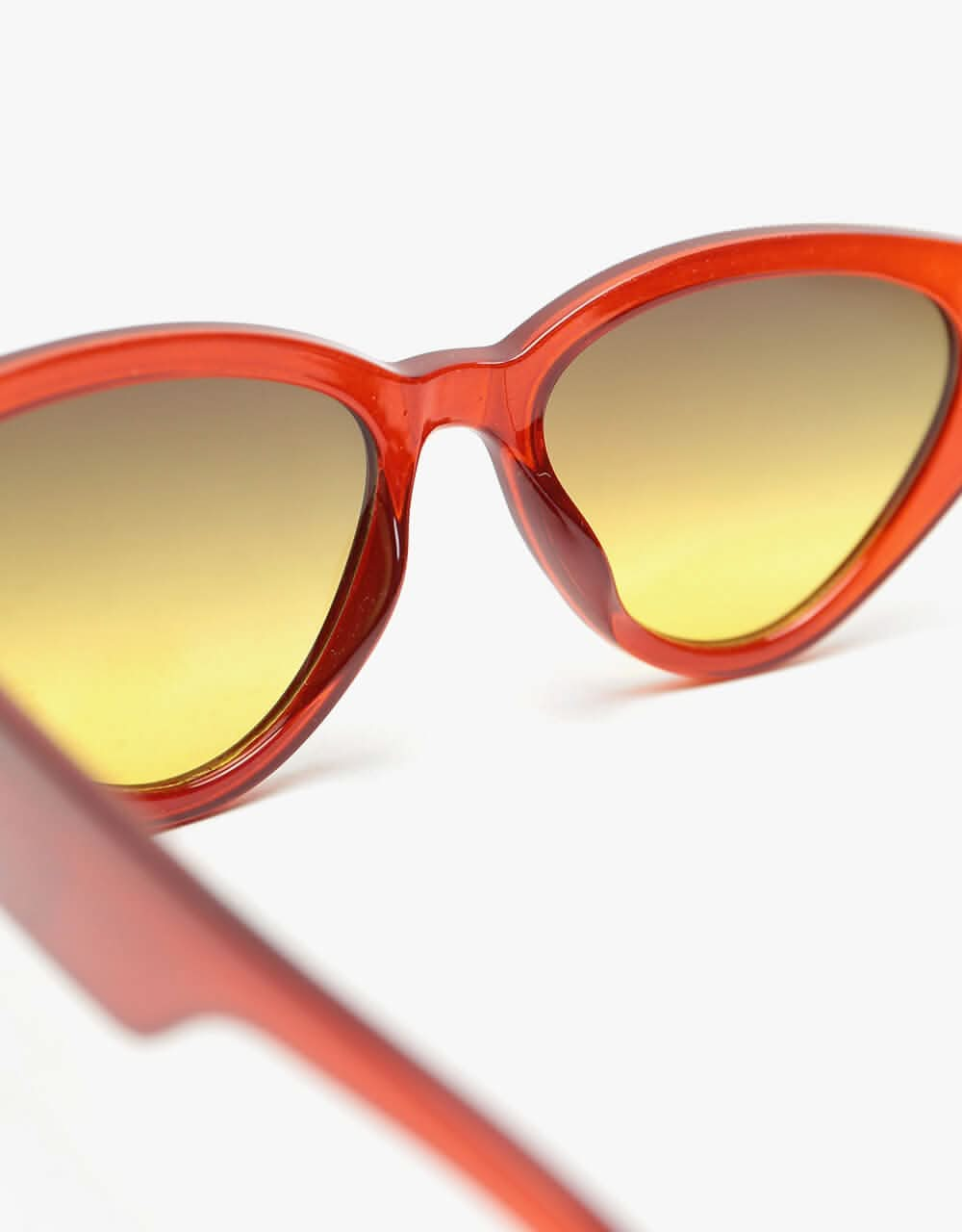 Szade Kershaw Recycled Sunglasses - Blood Plum/Unmellow Yellow