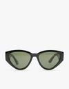 Szade Kershaw Recycled Sunglasses - Elysium Black/Collard Green/Moss