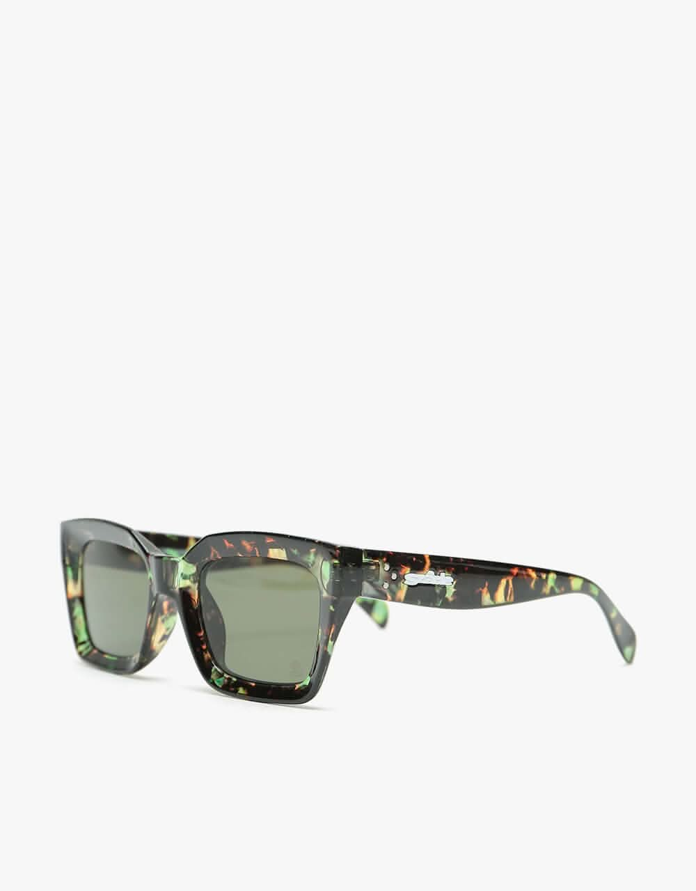 Szade Seidler Recycled Sunglasses - Collard Green/Moss