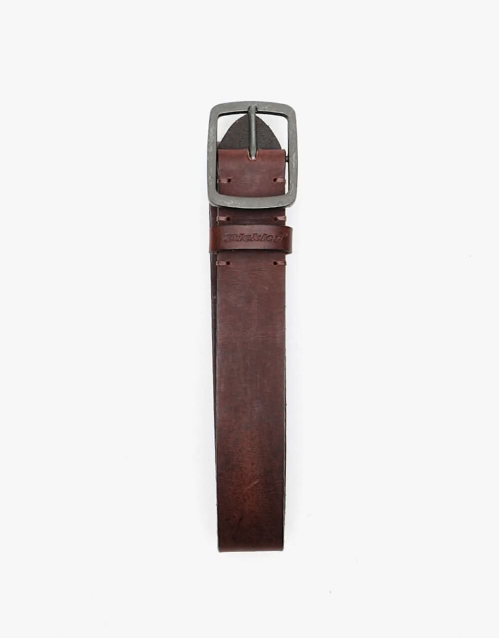 Dickies Eagle Lake Leather Belt - Brown