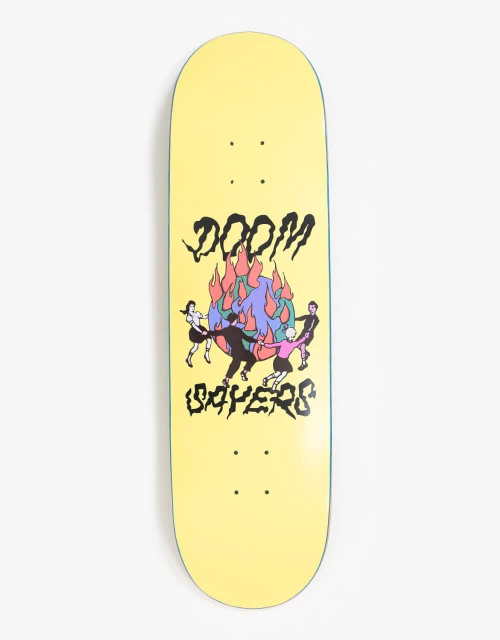 Doom Sayers World On Fire Skateboard Deck - 8.75"