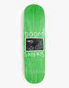 Doom Sayers Snake Shake Skateboard Deck - 8.25"