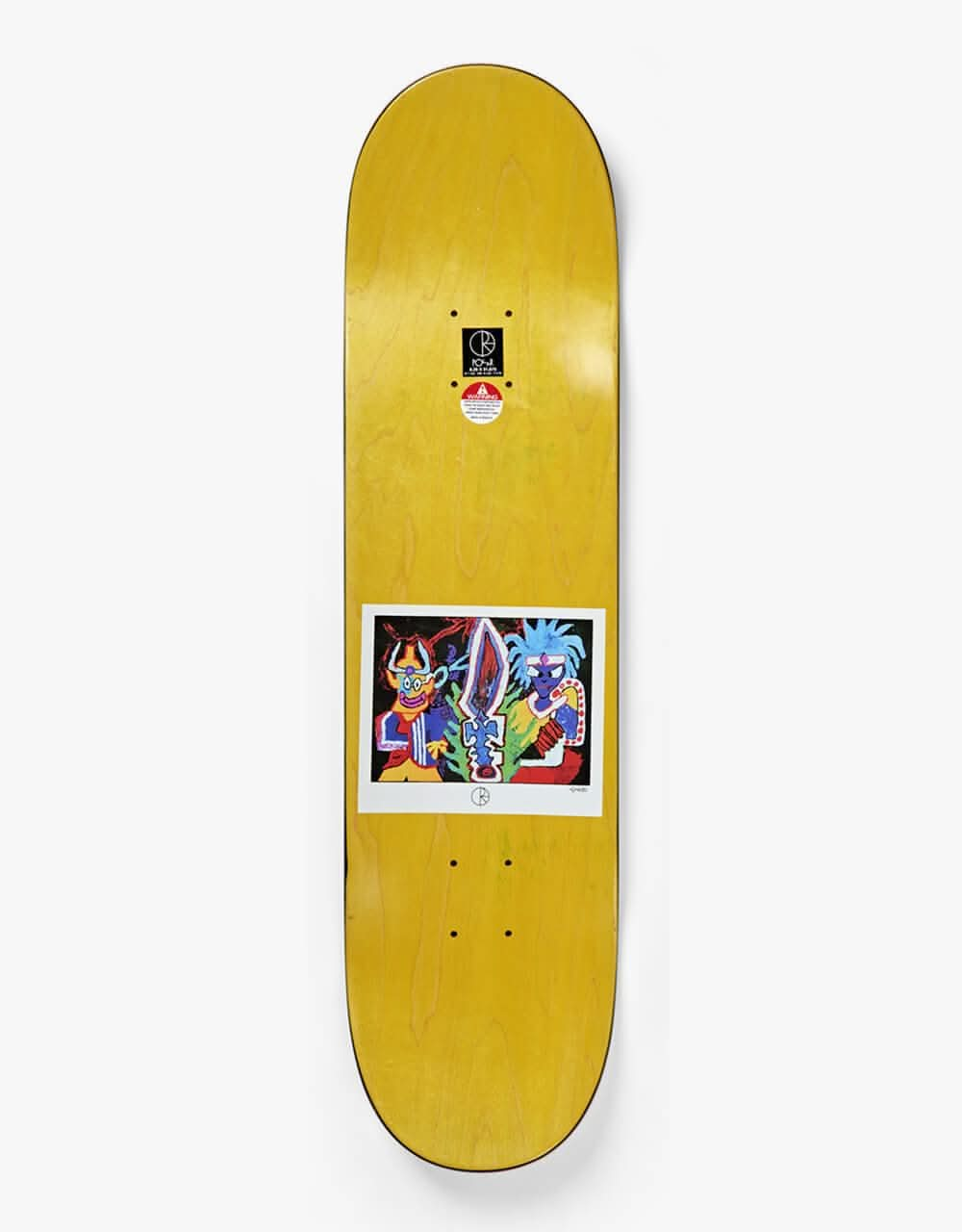 Polar 'Oski' Rozenberg Tribal Chief Skateboard Deck - 8"