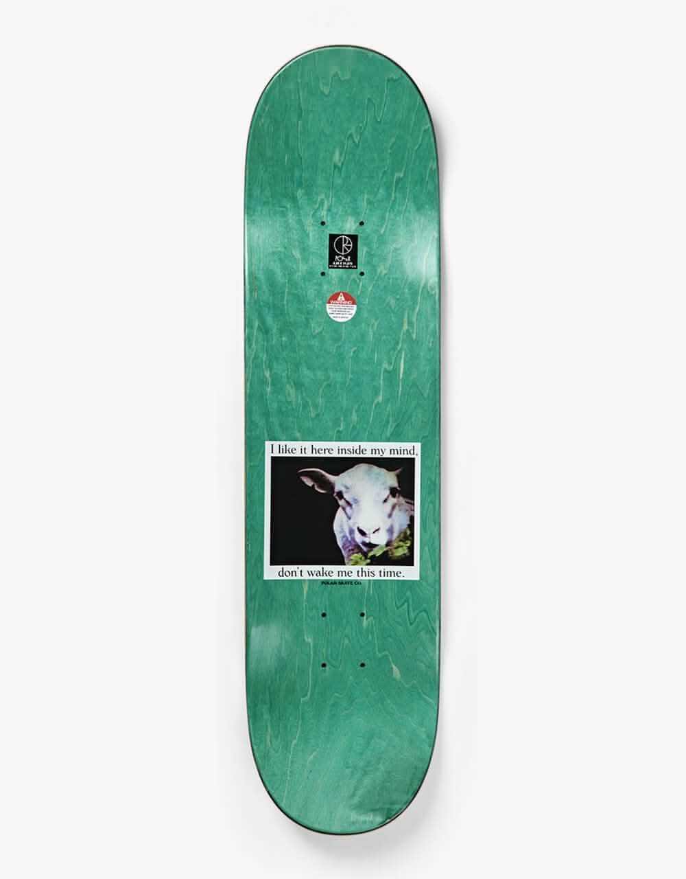 Polar Team I Like It Here…Sheep In Motion Skateboard Deck - 8.25"