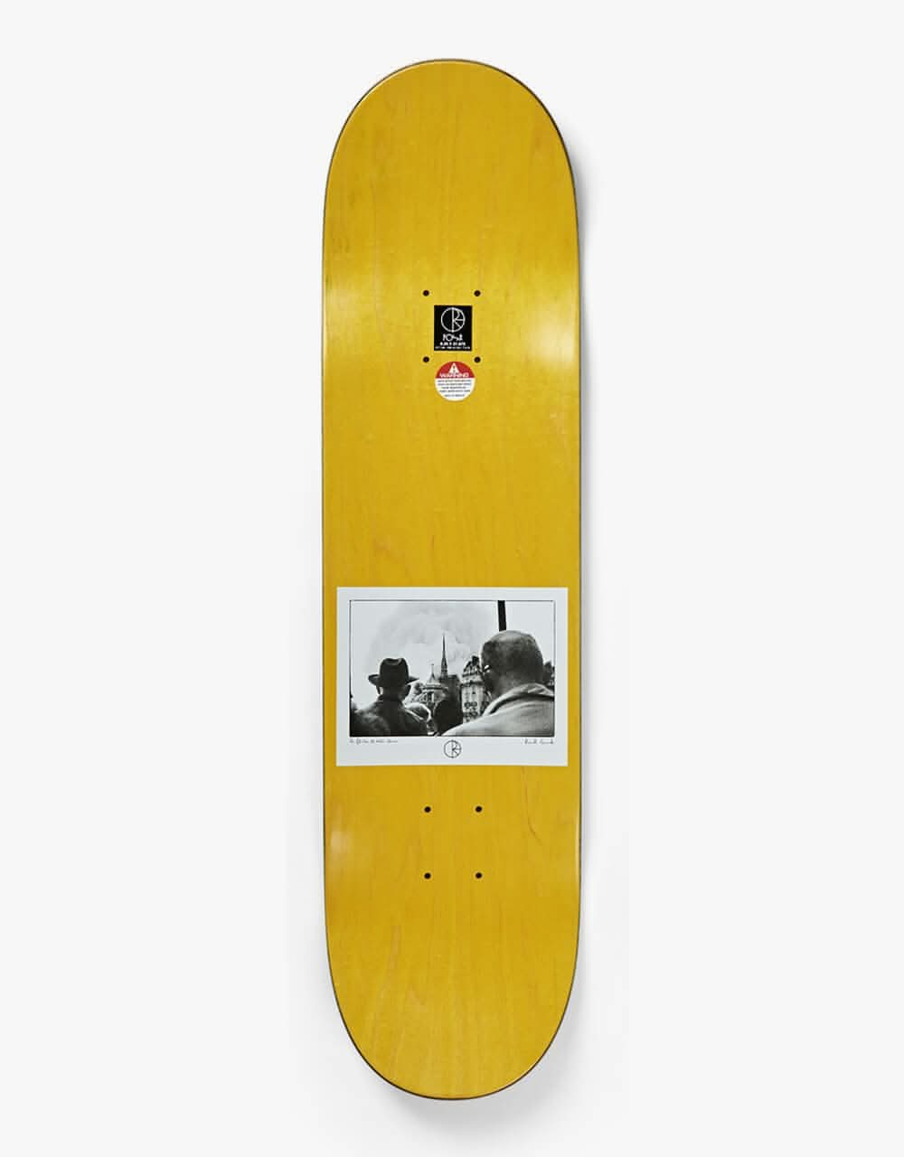 Polar Grund Notre Dame Skateboard Deck - 8.25"