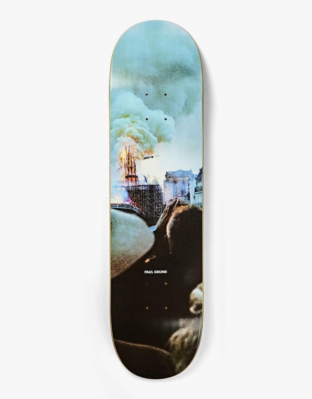 Polar Grund Notre Dame 'Slick' Skateboard Deck - 8.375"