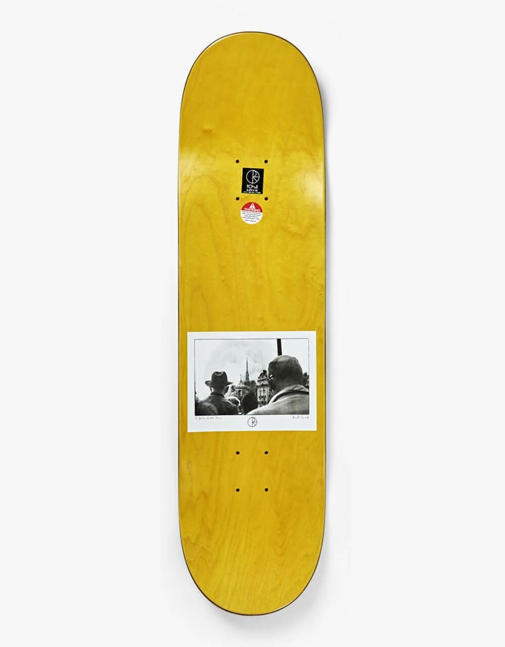 Polar Grund Notre Dame 'Slick' Skateboard Deck - 8.375"