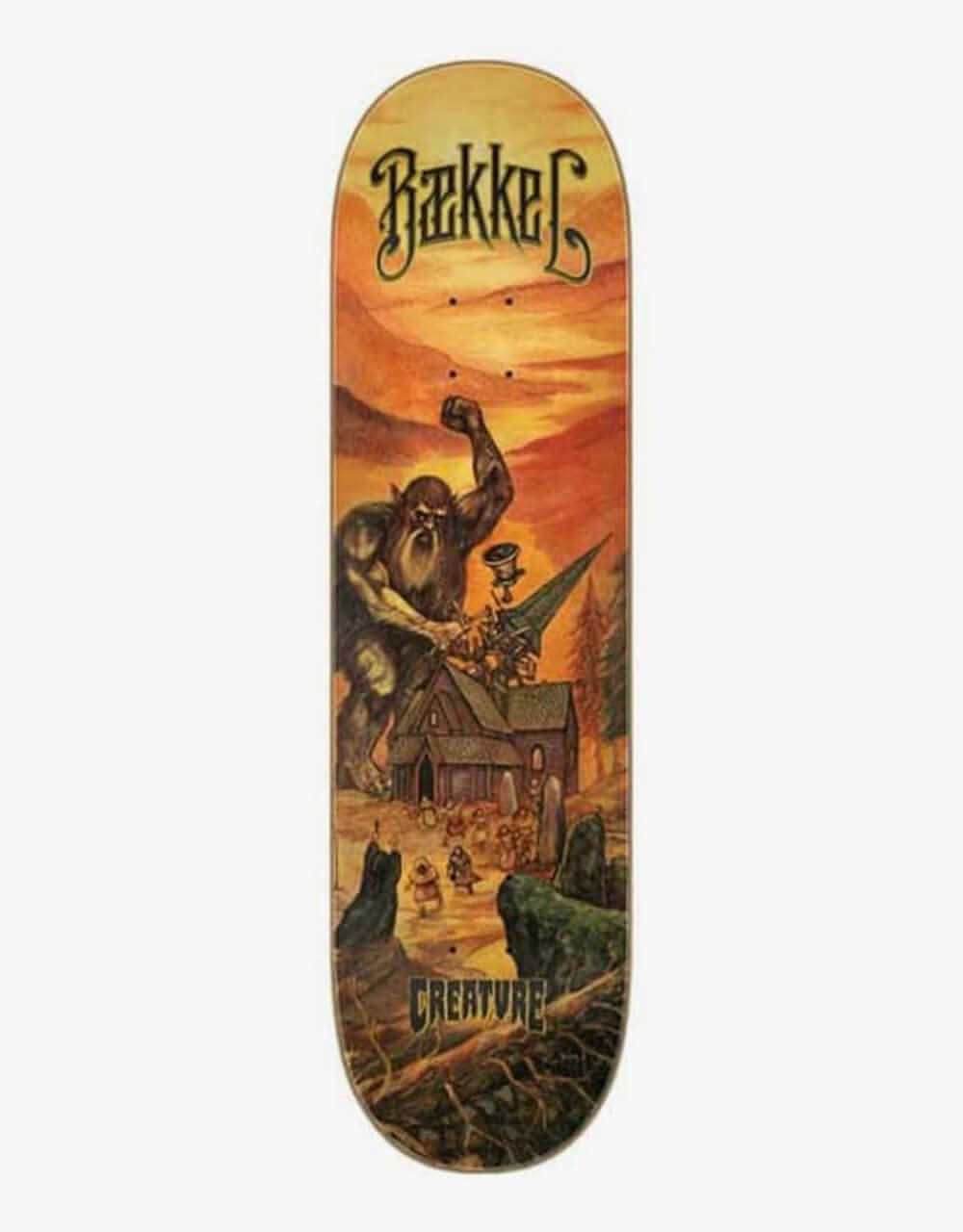 Creature Baekkel Decimate Skateboard Deck - 8.6"