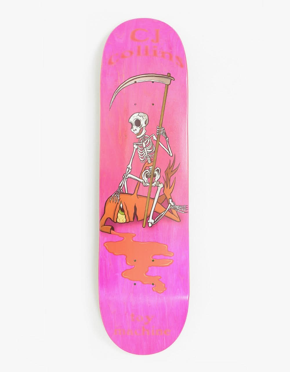 Toy Machine Collins Reaper Skeleton Skateboard Deck - 8.25"