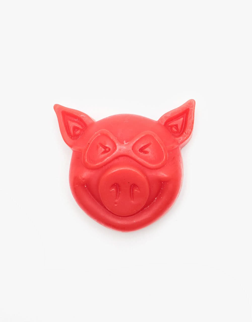 Pig Head Wax Block - Red