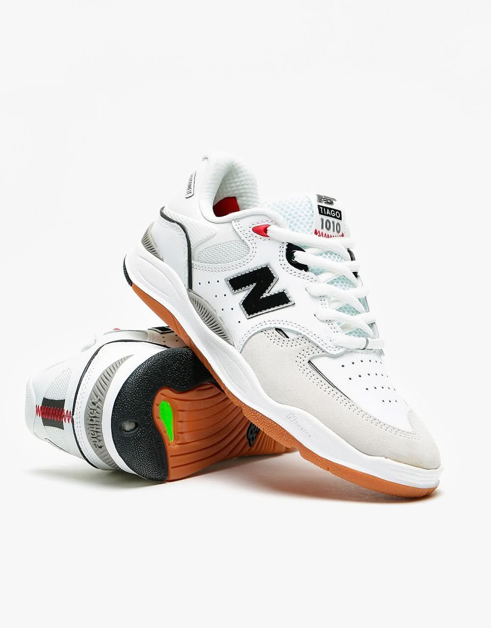 New Balance Numeric 1010 Skate Shoes - White/Black