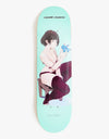 Colours Collectiv x 2D Panda Hart Jasmine Skateboard Deck - 8.5"