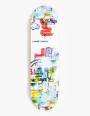 Colors Collectiv x Will Barras Grunge Logo Skateboard Deck – 8,4"