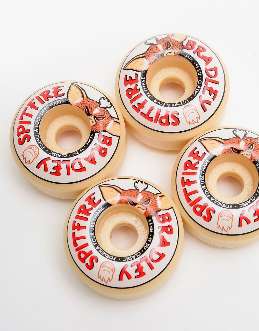 Spitfire Bradley Before Midnight Formula Four Classic 99d Skateboard Wheels - 54mm