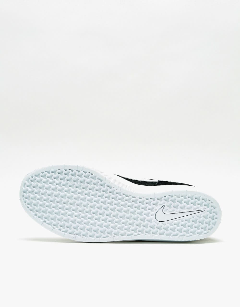 Nike SB Force 58 Zapatos de skate - Negro/Blanco-Negro