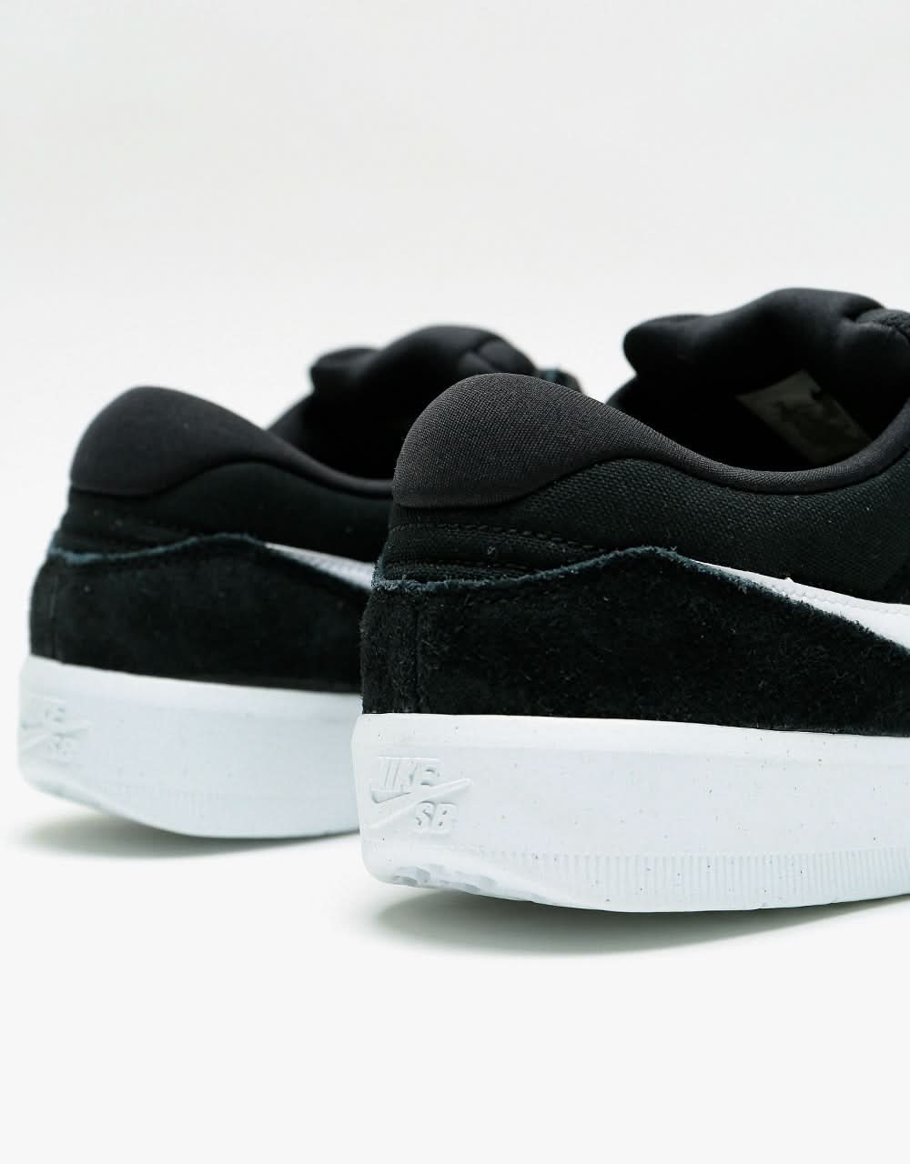 Nike SB Force 58 Zapatos de skate - Negro/Blanco-Negro