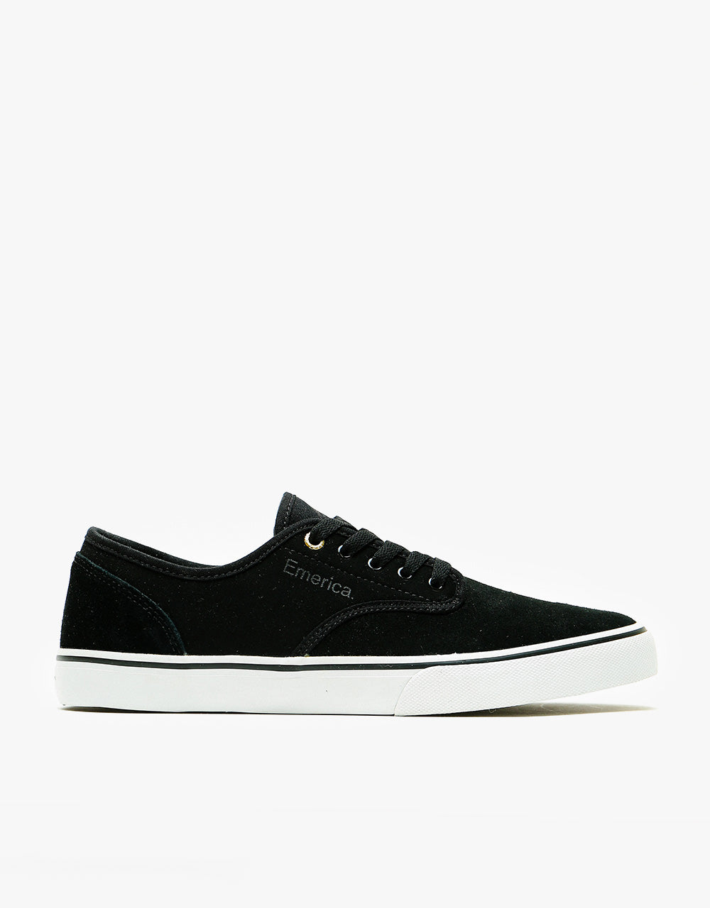 Scarpe da skate standard Emerica Wino - Nero/Bianco/Oro