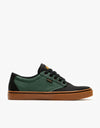 Etnies Fuerte Skate Shoes - Black/Green/Gum