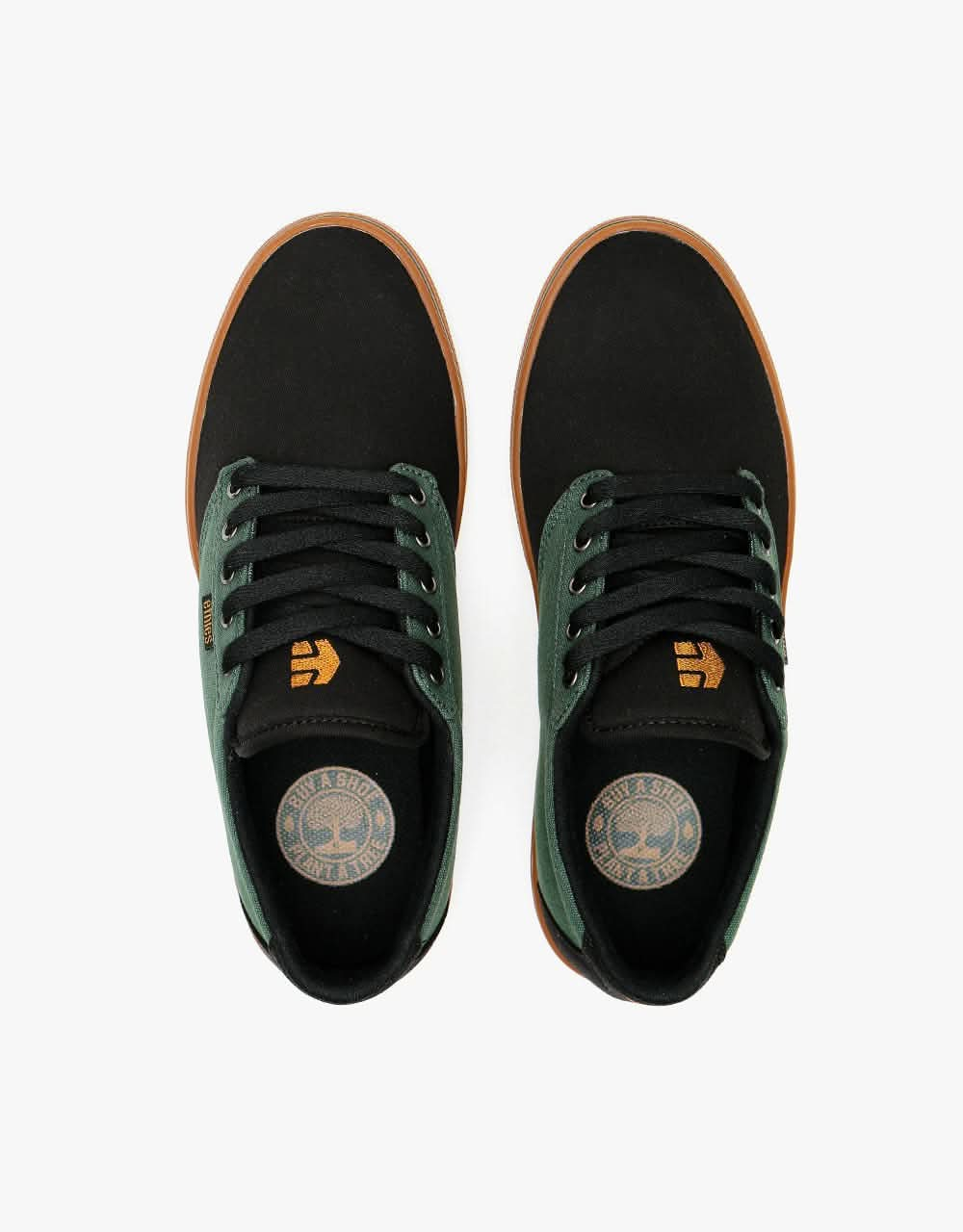 Etnies Fuerte Skate Shoes - Black/Green/Gum