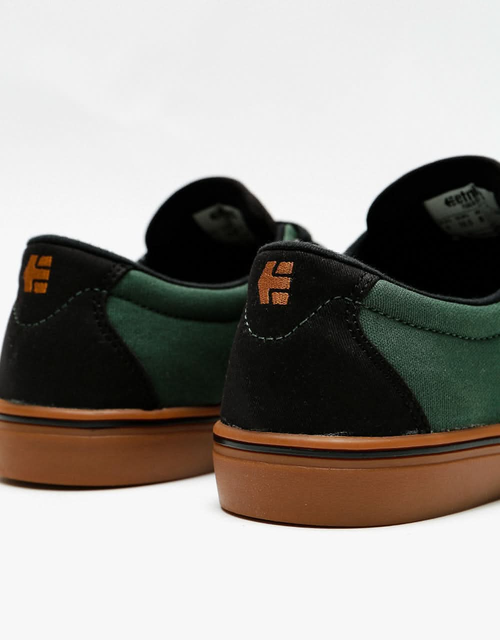 Etnies Fuerte Skate Shoes - Black/Green/Gum