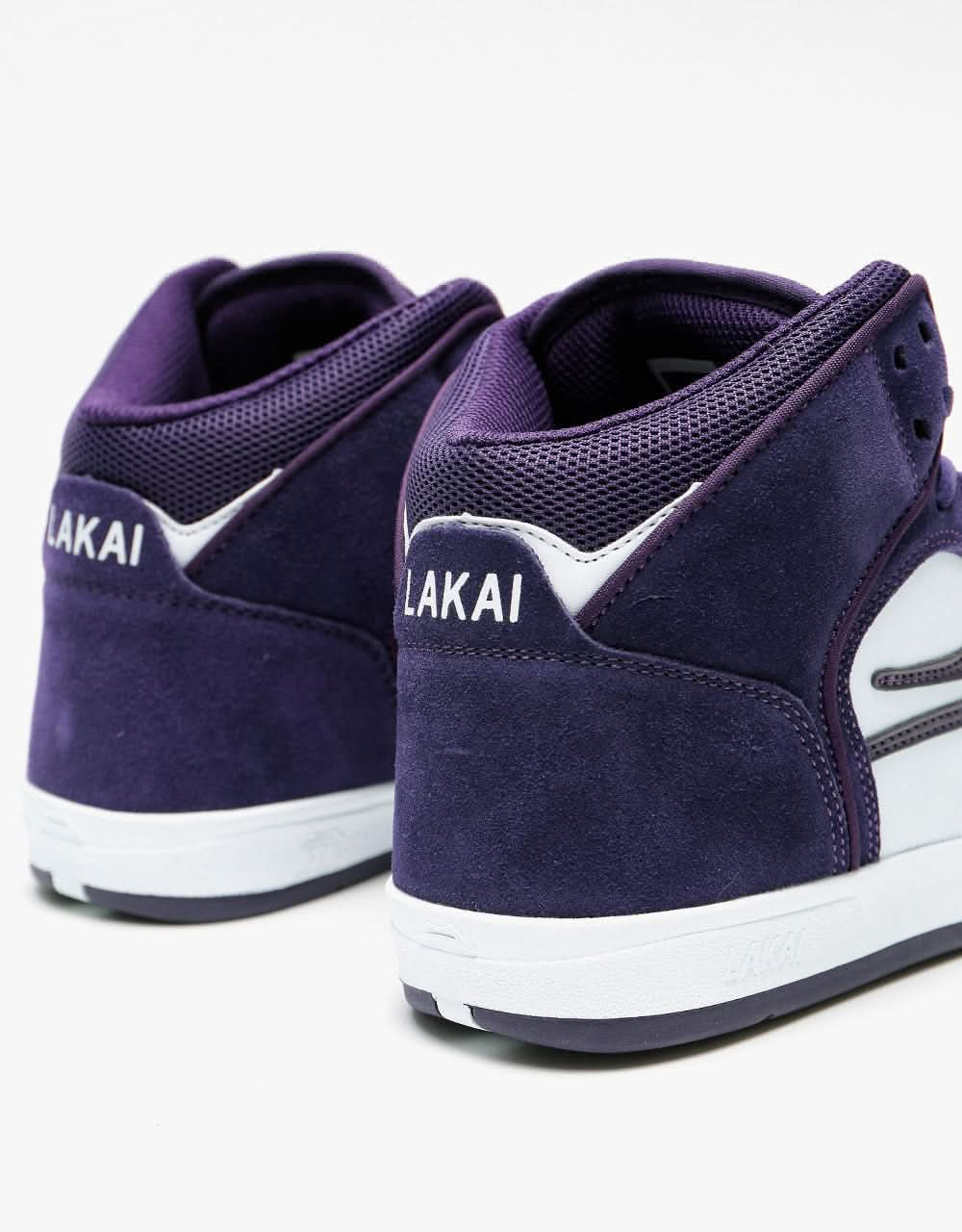 Lakai Telford Skate Shoes - Grape Suede