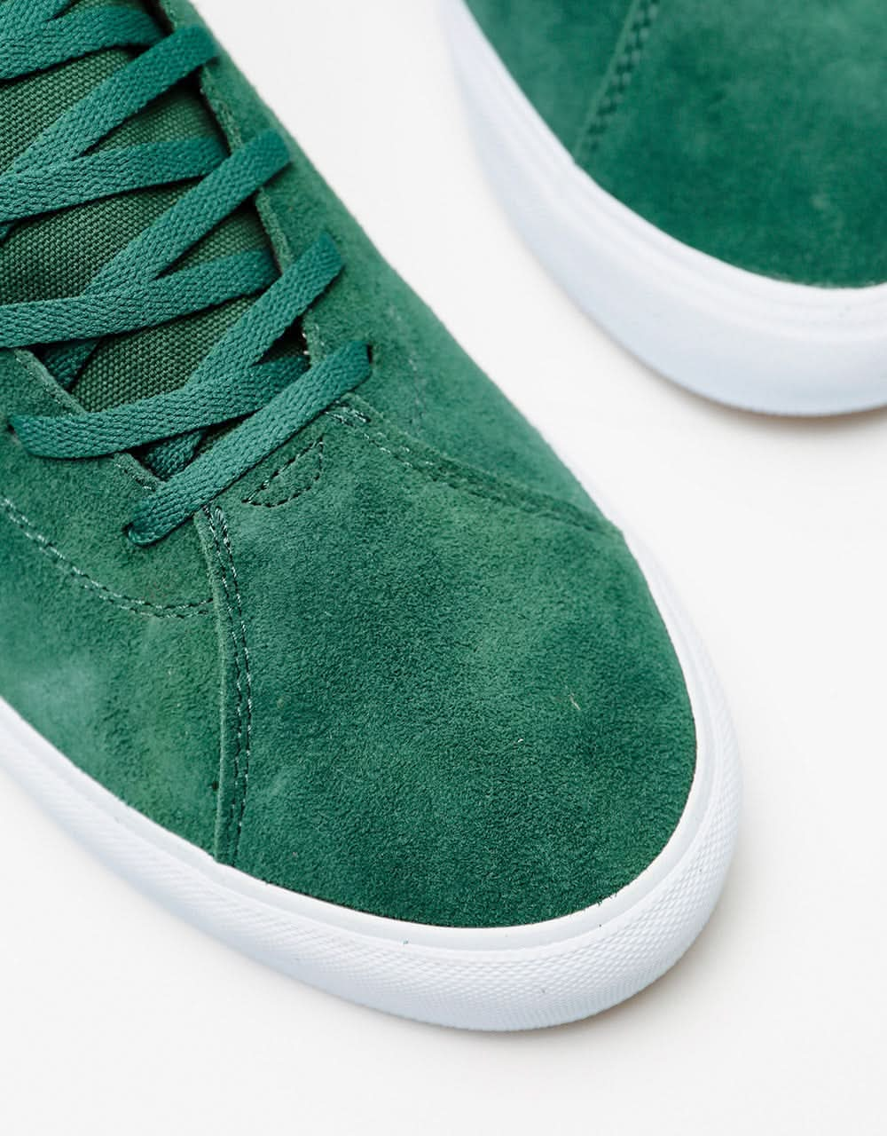 Lakai Flaco II Mid Skate Shoes - Pine Suede