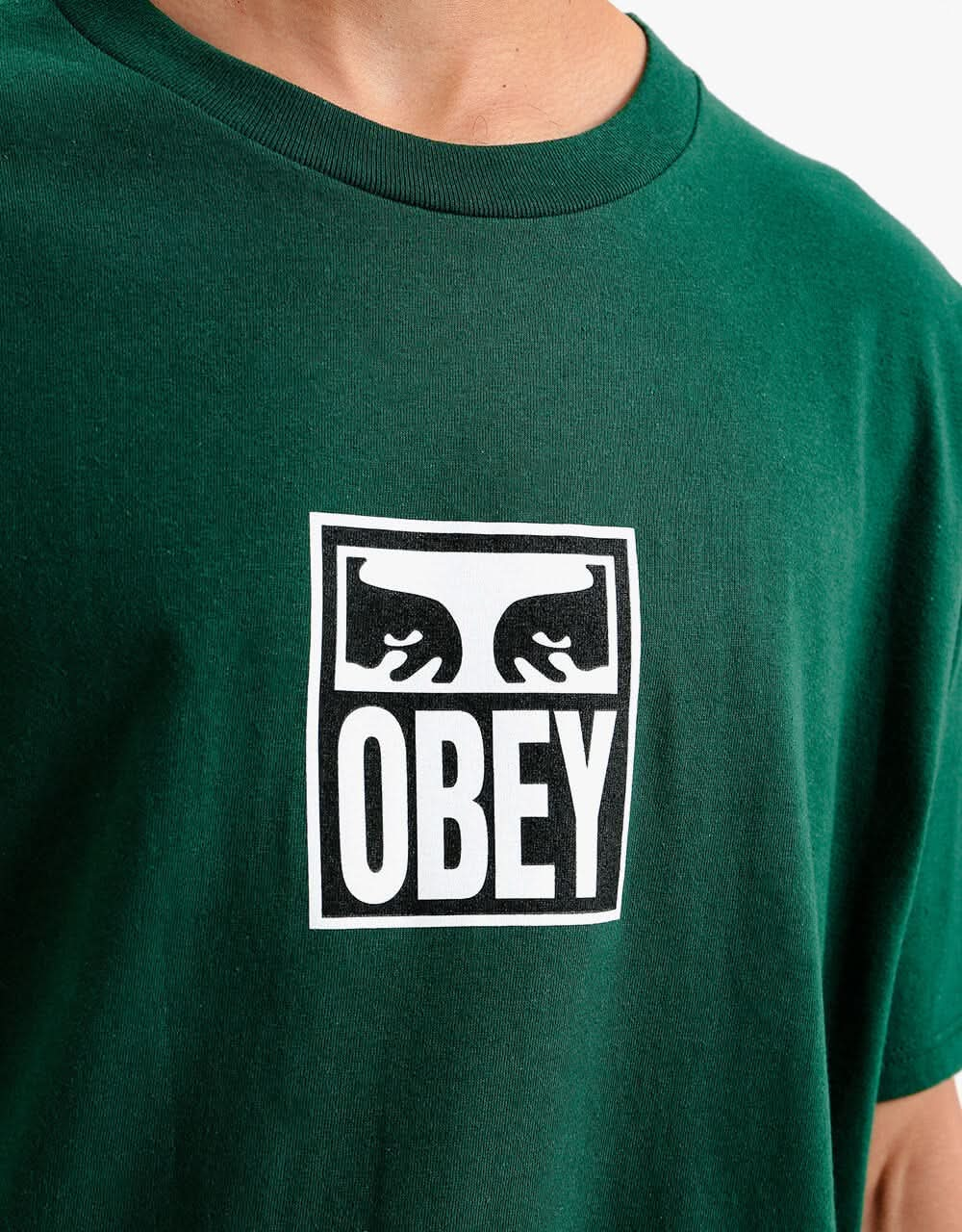 Obey Obey Eyes Icon 3 T-Shirt - Forest Green