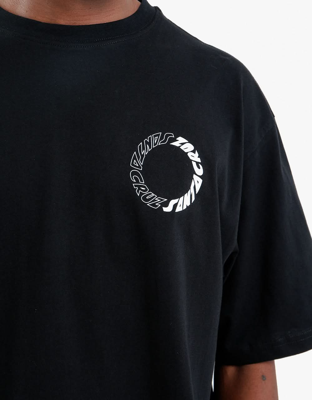 Santa Cruz Scream Ying Yang Ring T-Shirt - Black