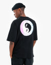 Santa Cruz Scream Ying Yang Ring T-Shirt - Black