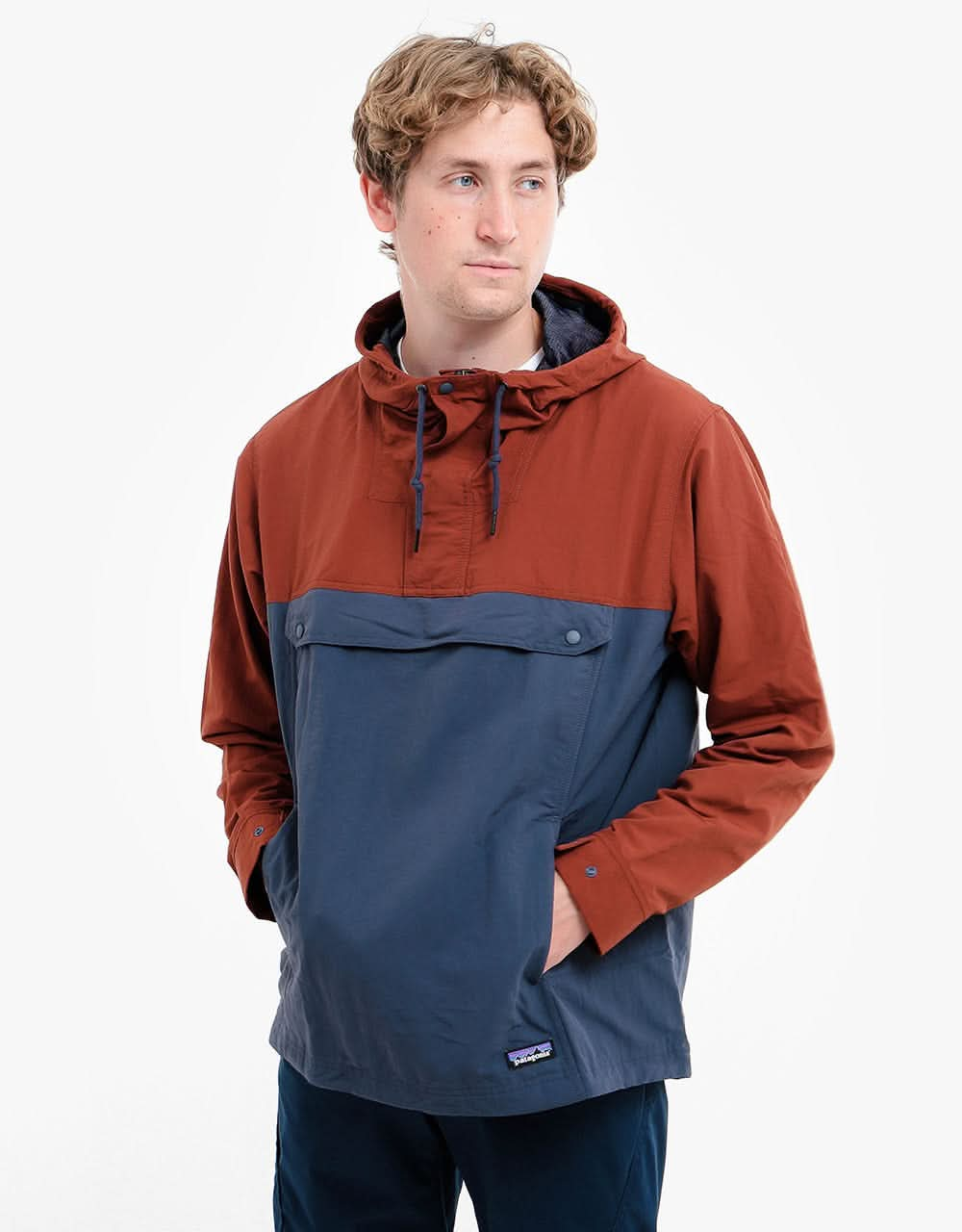 Patagonia Isthmus Anorak - Smolder Blue