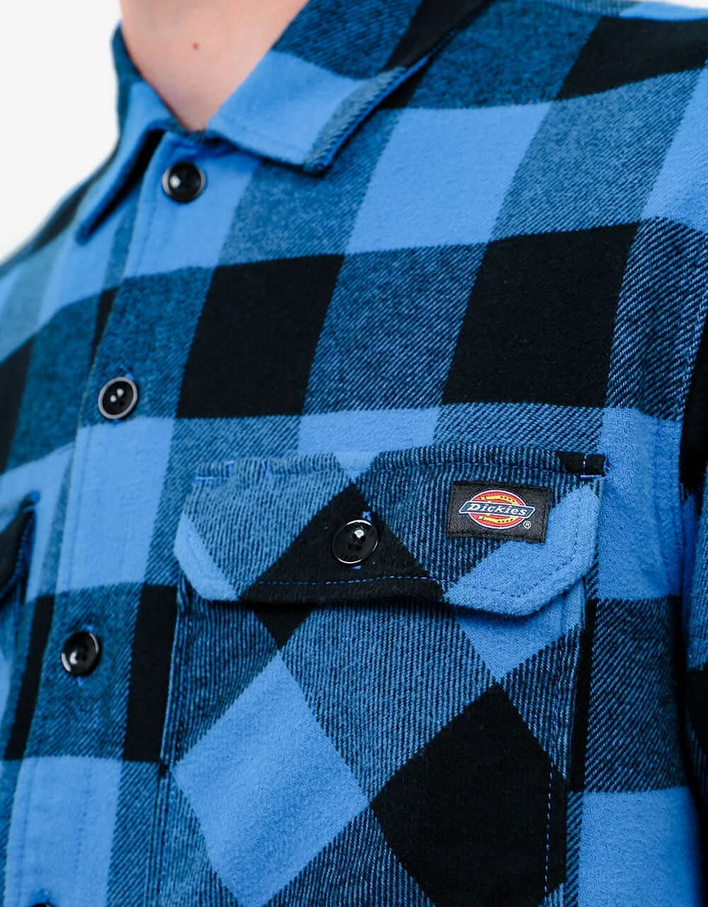 Dickies Sacramento L/S Shirt - True Blue