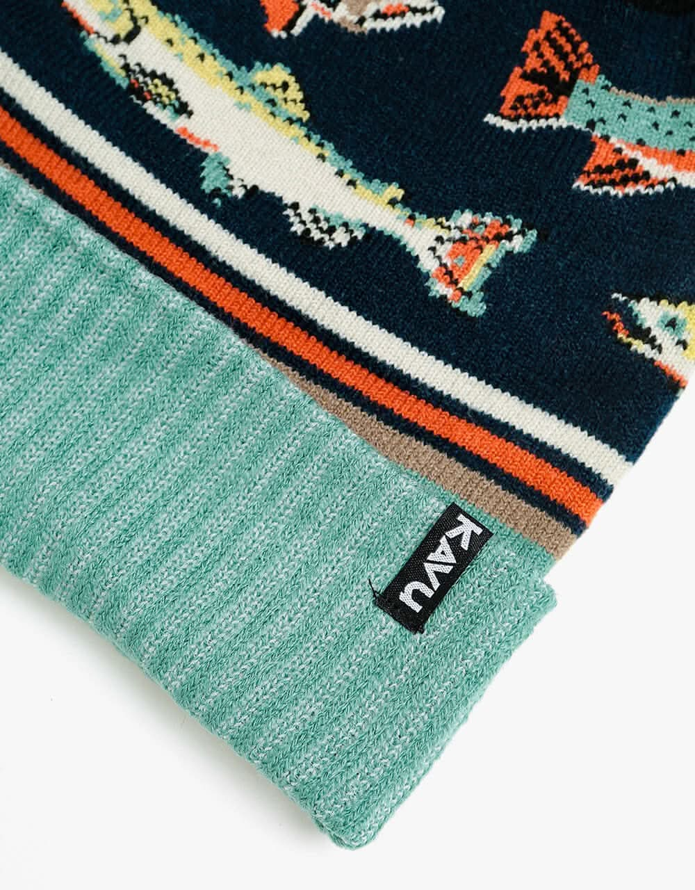 KAVU Herschel Bobble Beanie - Go Fish