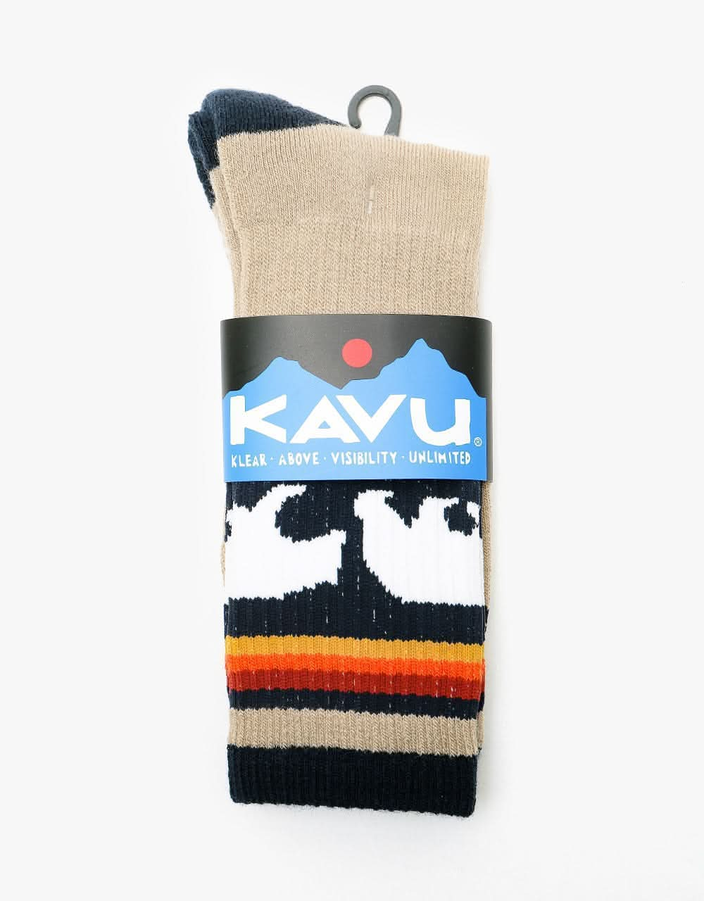 KAVU Moowalk Socks - Snow Bear