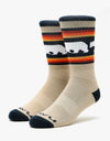 KAVU Moowalk Socks - Snow Bear