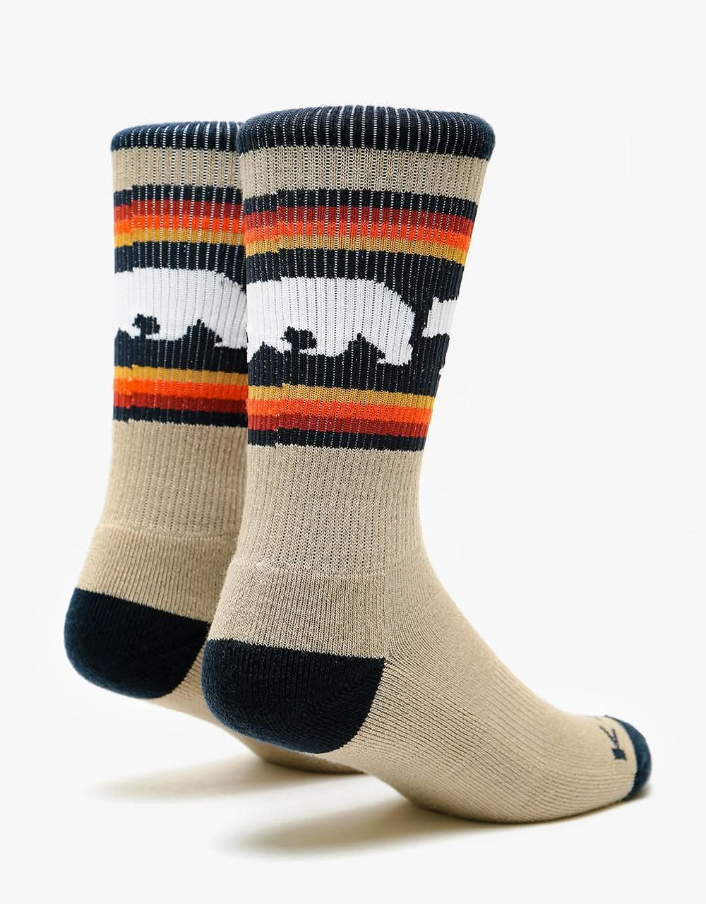 KAVU Moowalk Socks - Snow Bear