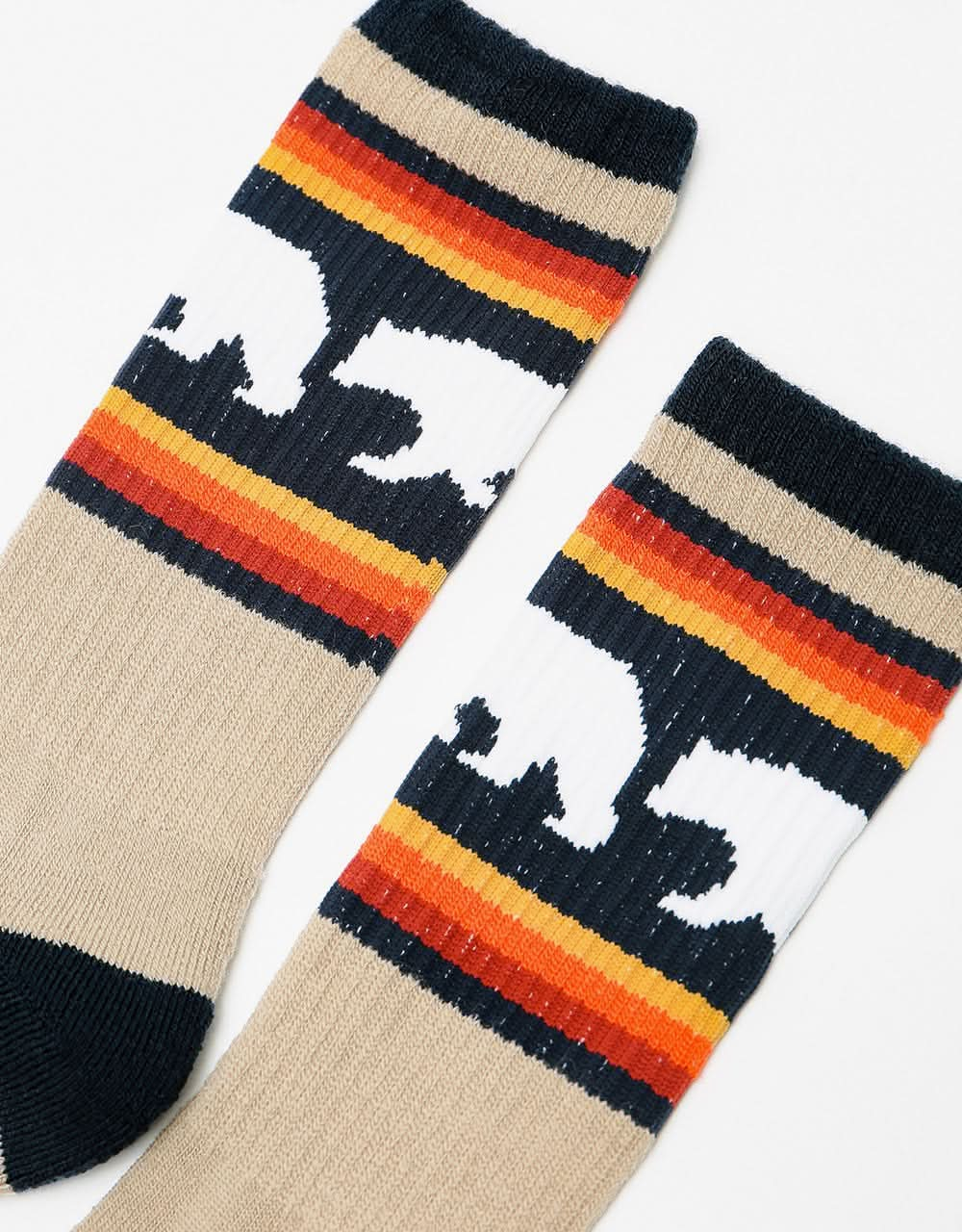 KAVU Moowalk Socks - Snow Bear