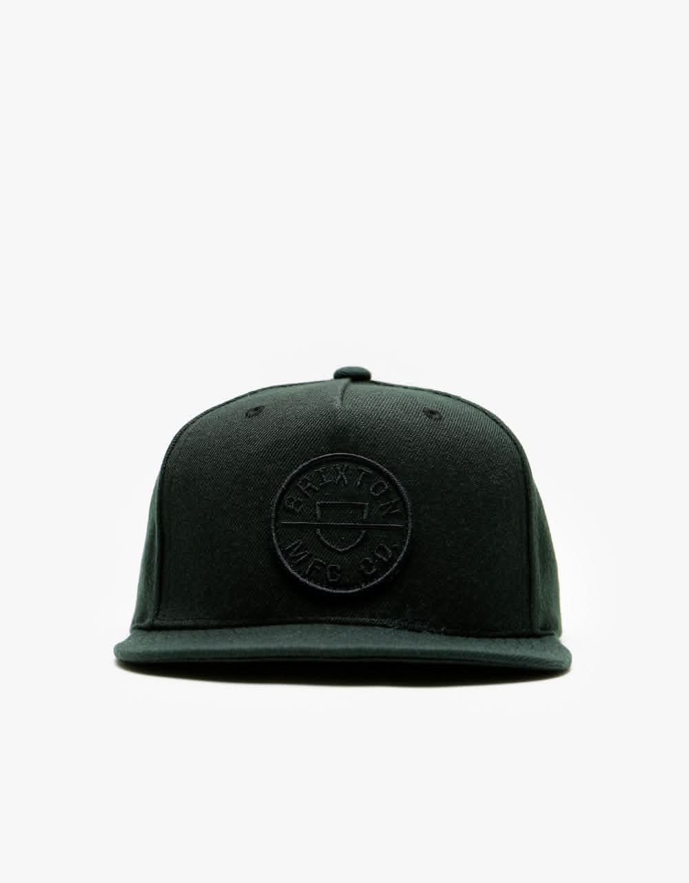 Brixton Crest C MP Snapback - Pigment Black