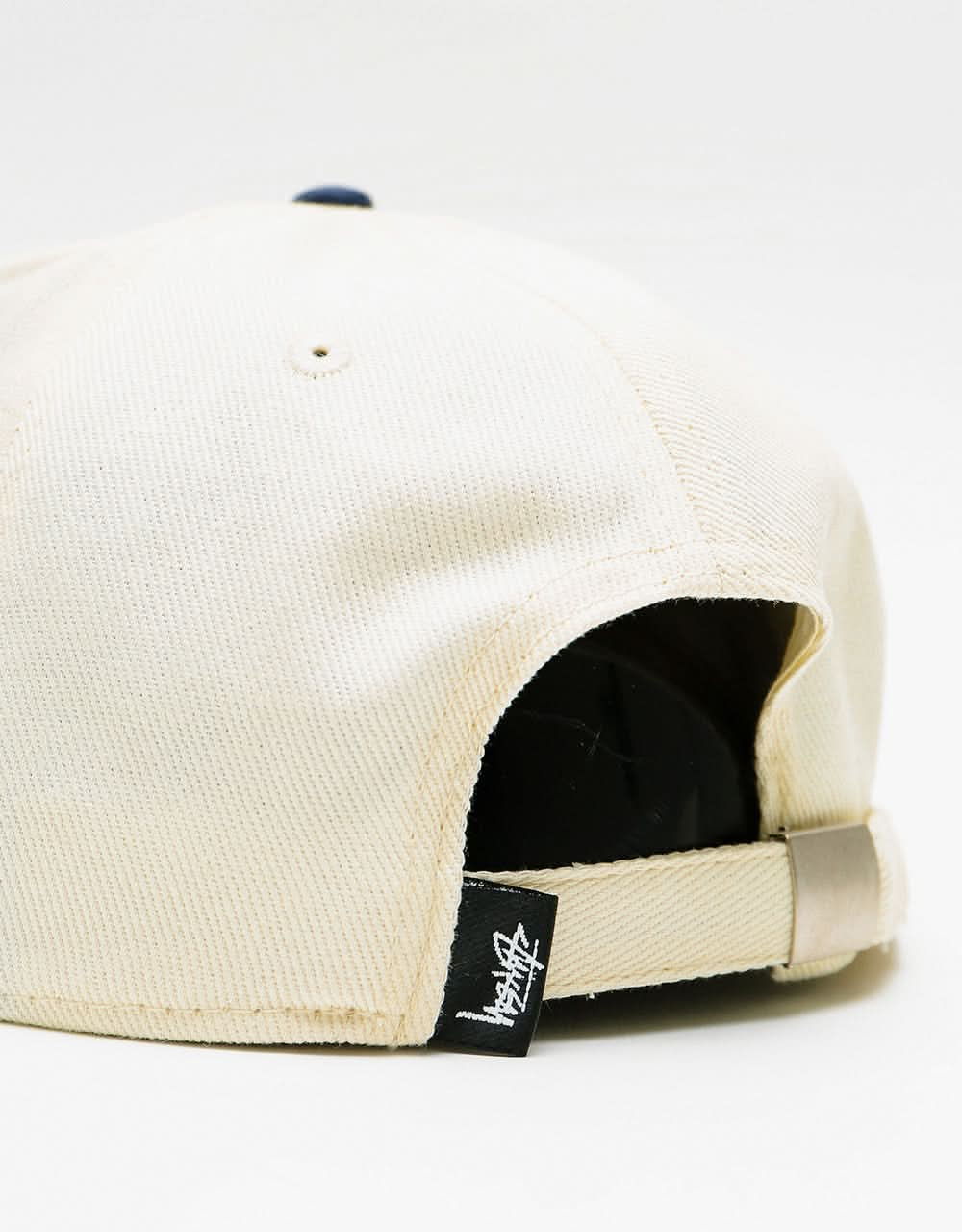 Stüssy 2-Tone Team Strapback Cap - Natural