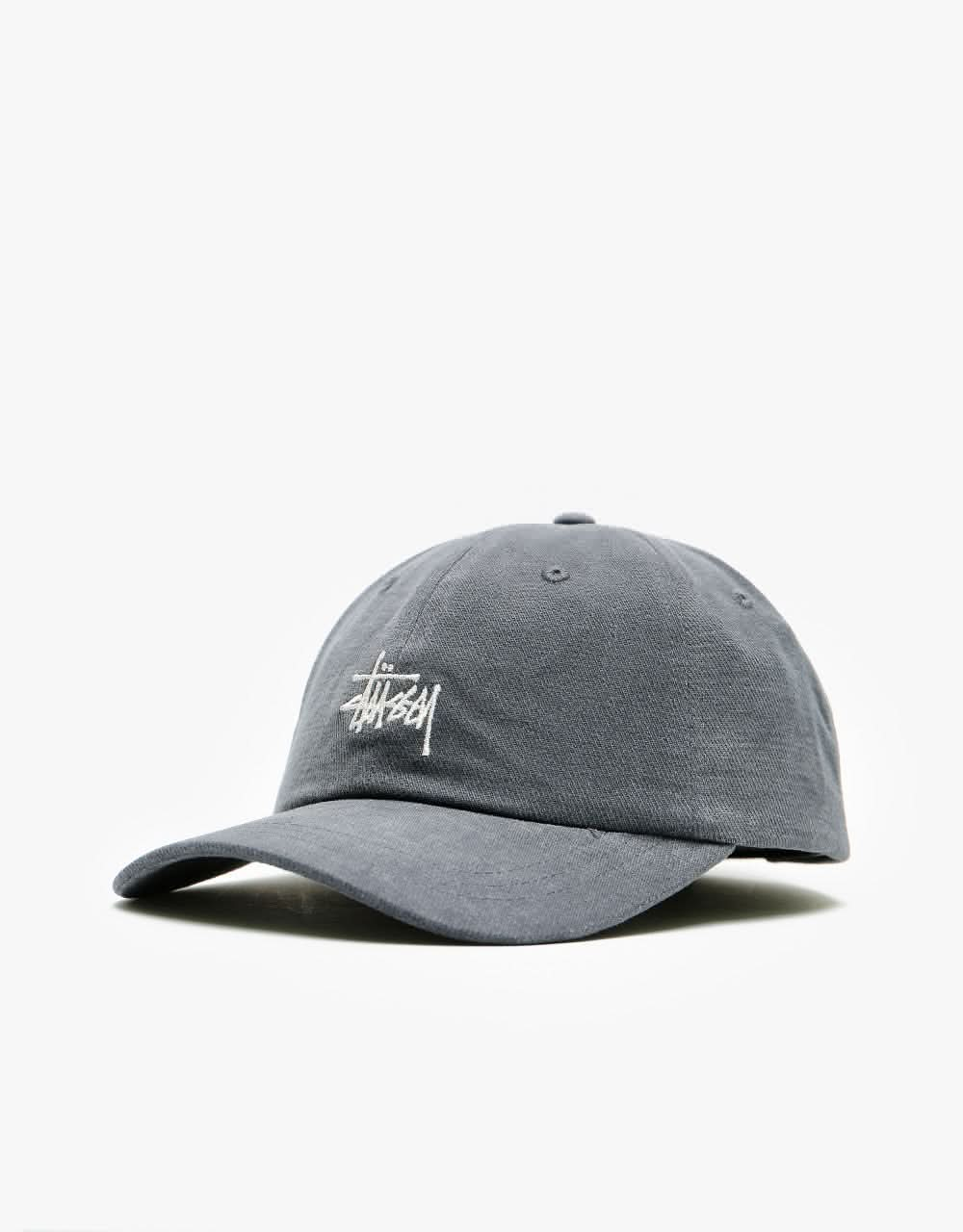 Stüssy Classic Stock Low Pro Cap - Charcoal