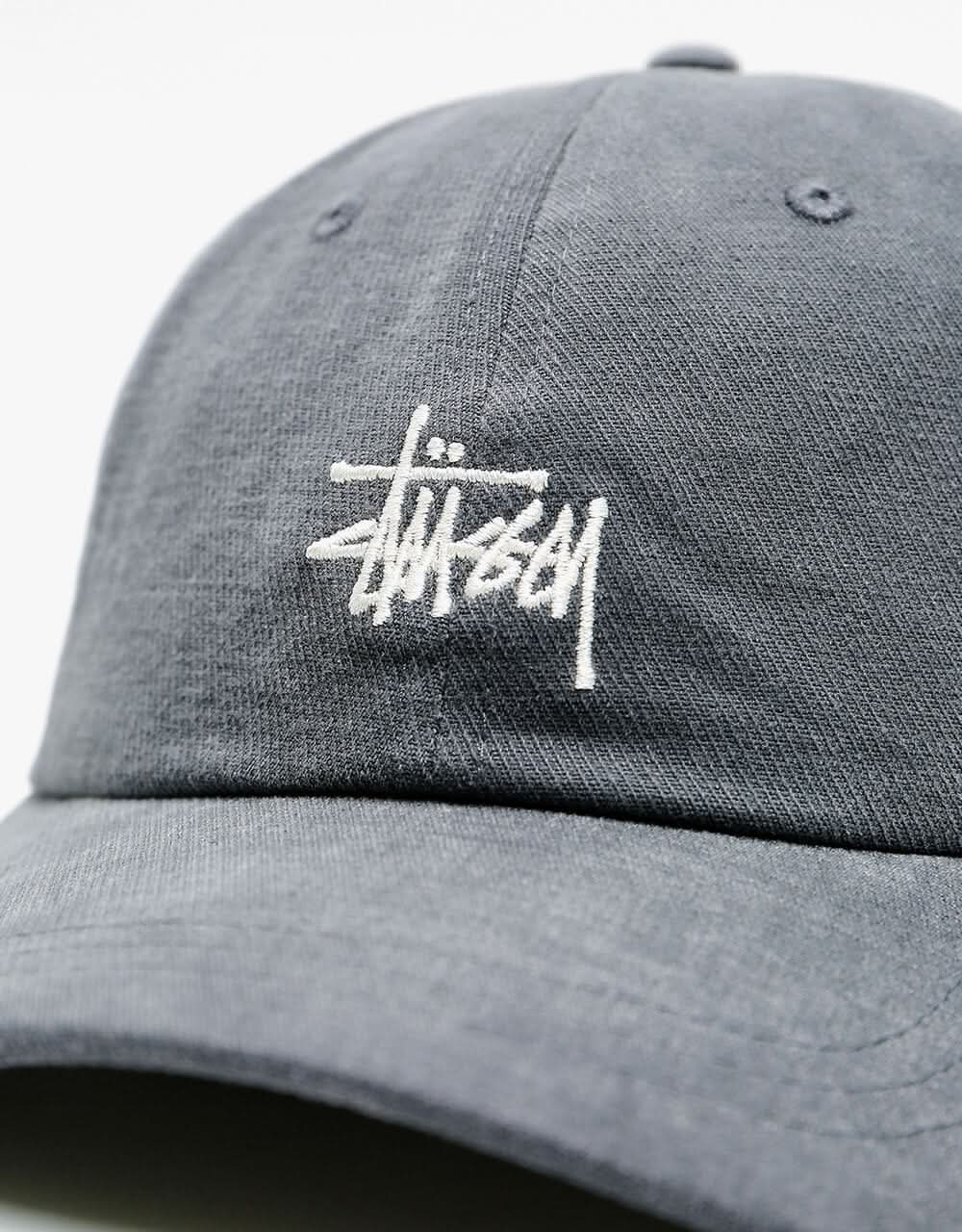 Stüssy Classic Stock Low Pro Cap - Charcoal