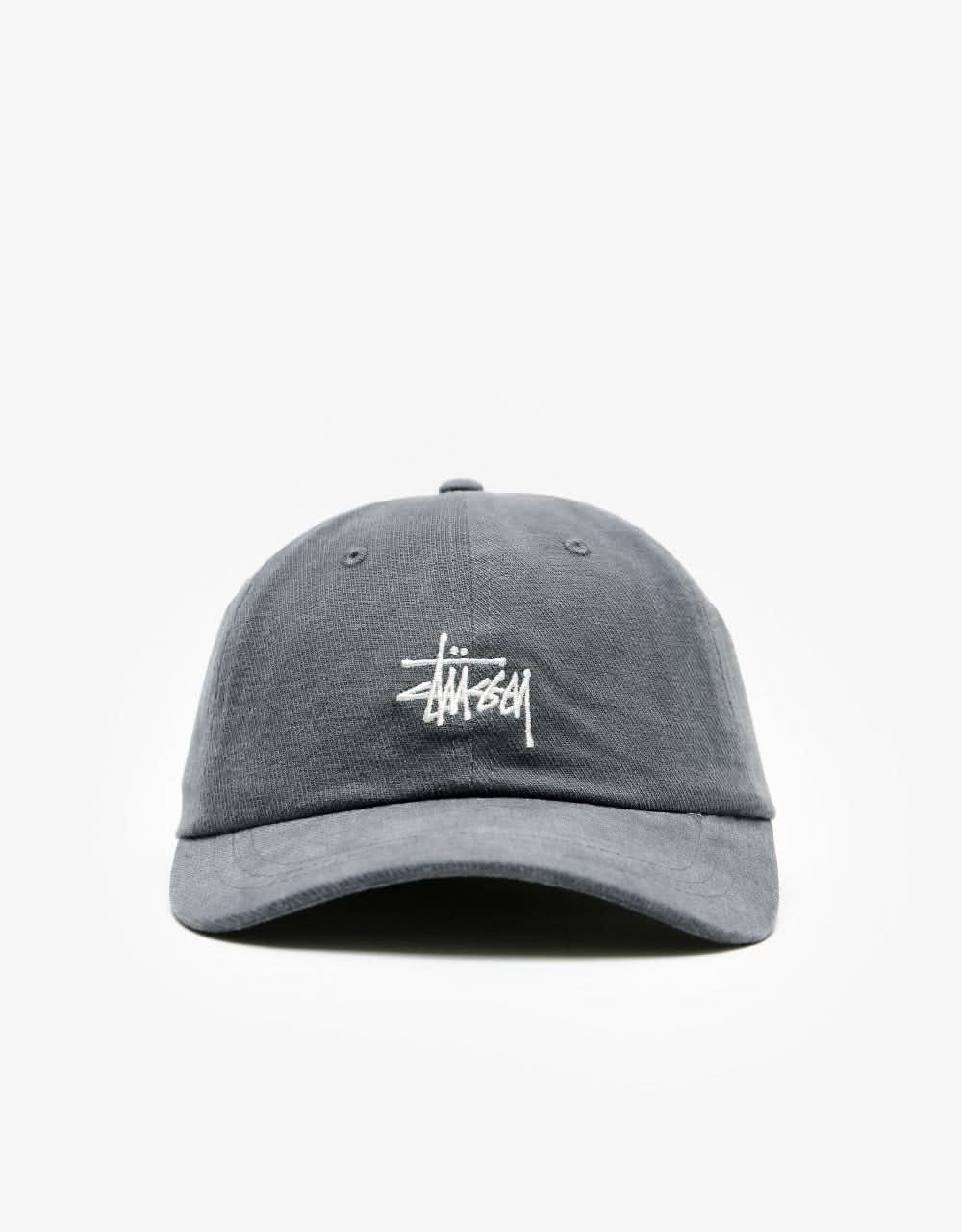 Stüssy Classic Stock Low Pro Cap - Charcoal