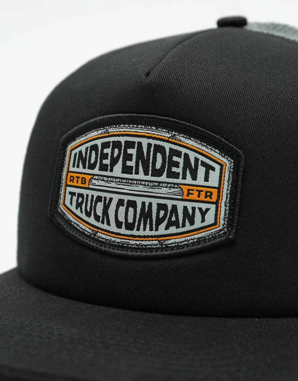 Independent ITC Curb Meshback Cap - Black/White