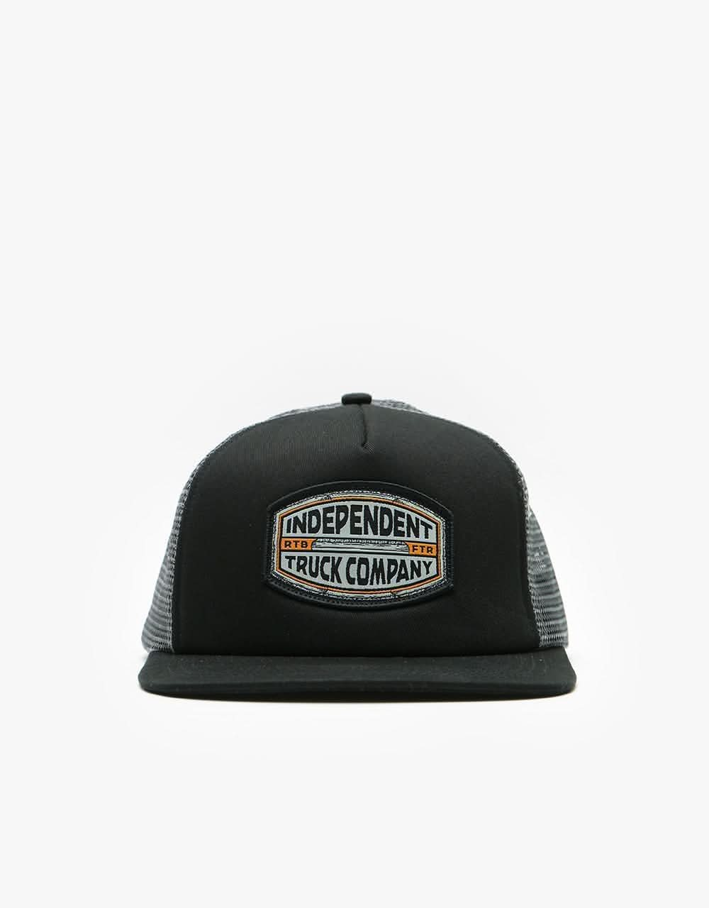 Independent ITC Curb Meshback Cap - Black/White