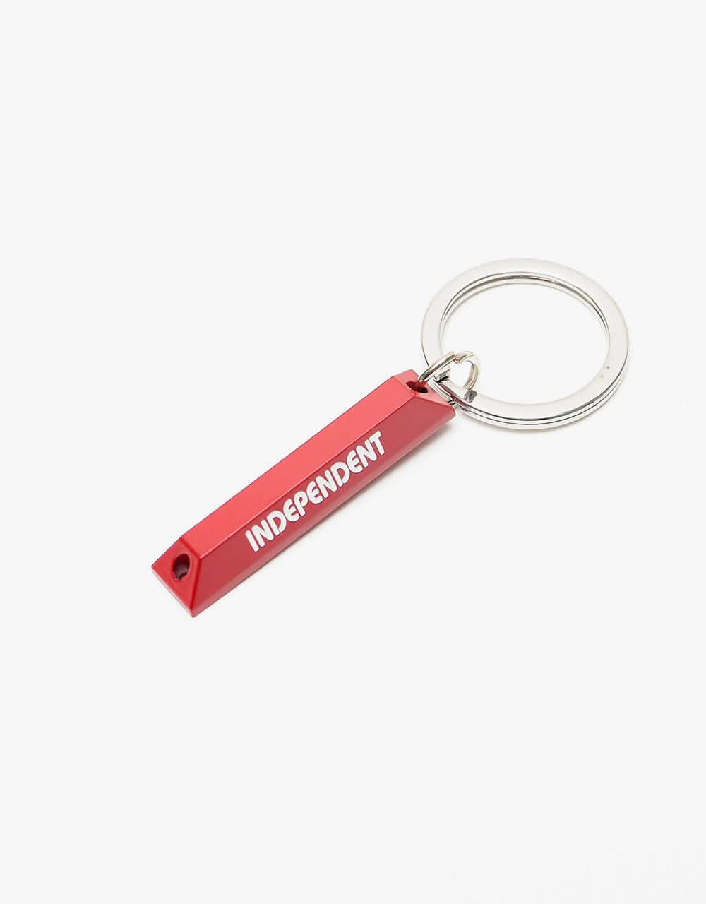 Independent Curb Keyring - Red