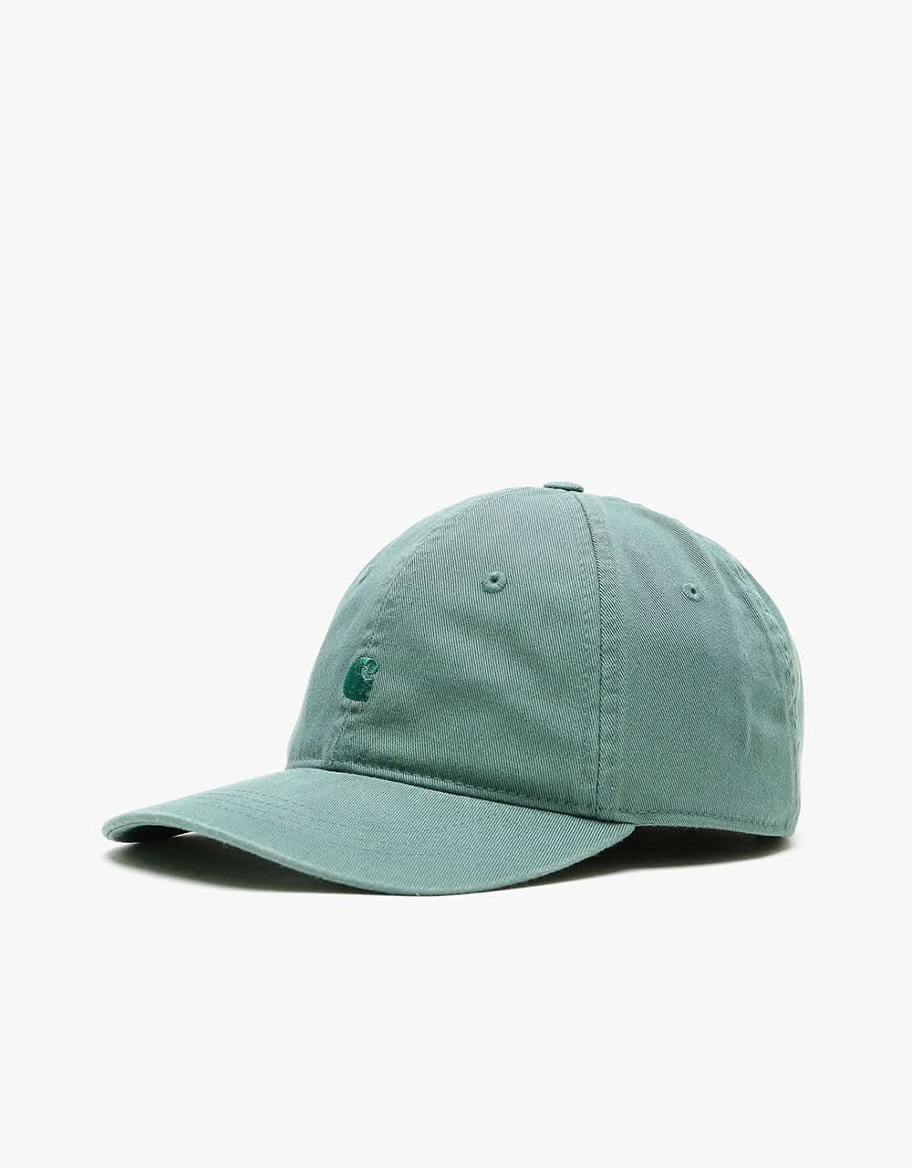 Carhartt WIP Madison Logo Cap - Eucalyptus/Frasier