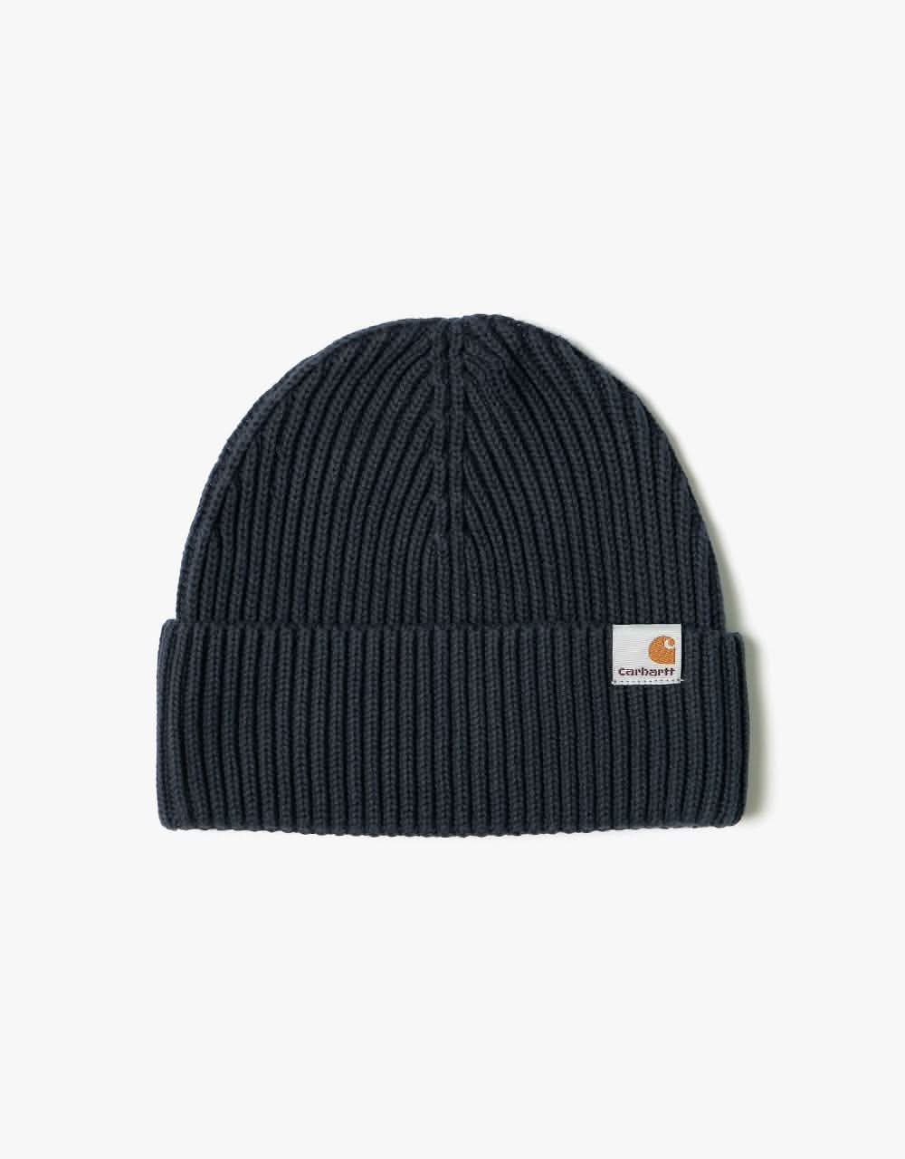 Carhartt WIP Burbank Beanie - Dark Navy